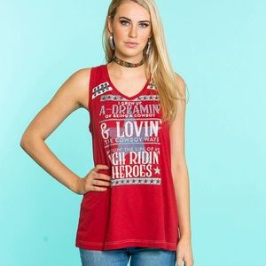 Double D Ranch Cowboy Heroes Tank Top